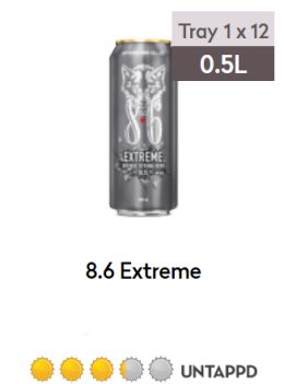 8.6 Extreme 0,5L