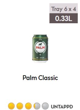 palm classic blik 0,33