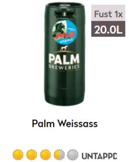 palm weisass fust 20l