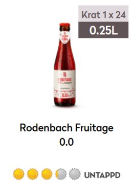 Rodenbach Fruitage 0.0