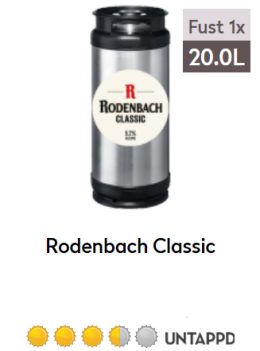 Rodenbach Classic fust