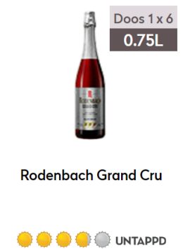 Rodenbach grand cru 0,75