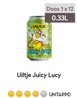 Juicy Lucy blik 0,33