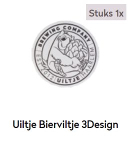 Uiltje Bierviltje 3Design '22 Rol 100 St