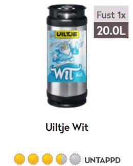 Uiltje Wit 20L