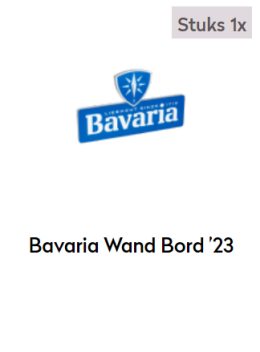 Bavaria Wand Bord ’23