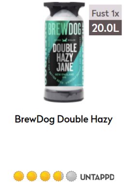 Double Hazy 20L