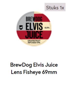 BrewDog Elvis Juice Lens Fisheye 69mm