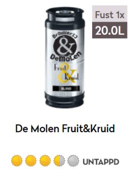 Molen Fruit&Kruid 20L