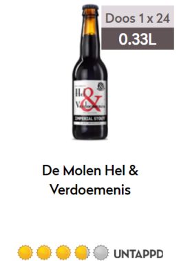 Molen Hel & Verdoemenis fles 0,33