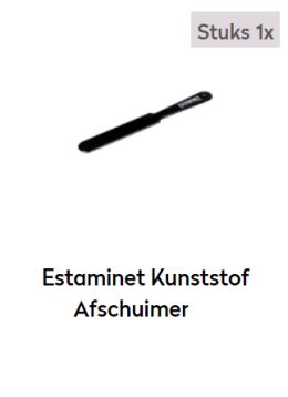 Estaminet Kunststof Afschuimer '21