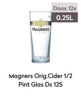 Magners glas