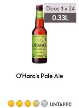 oharas pale ale