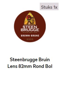 Steenbrugge bruin lens