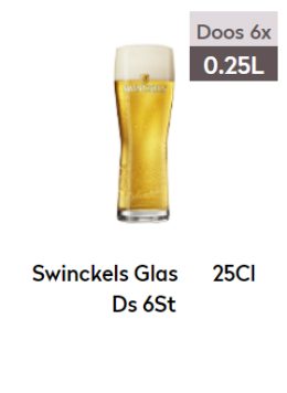 Glas Swinckels 0,25